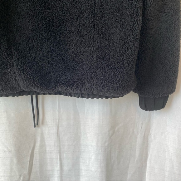 Varley Appleton Sweat Sherpa Pullover Half Zip Black Women’s XSmall - Picture 13 of 15